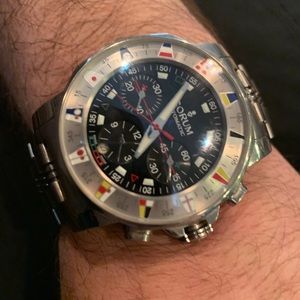 Corum admirals cup watch stainless steel